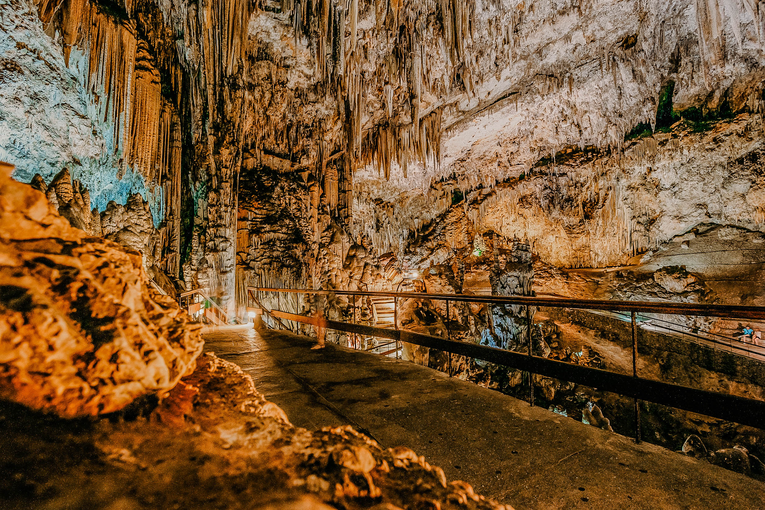 Cuevas De Nerja - Caves Of Nerja In Spain. Famous Natural Landmark.